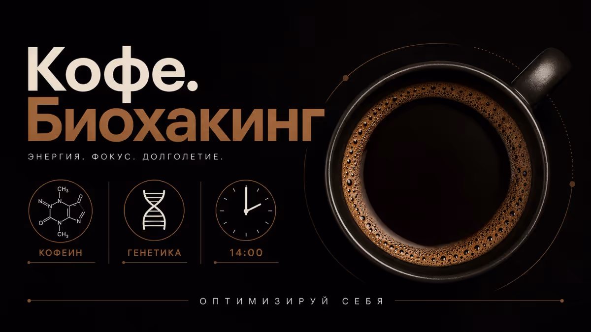 Кофе и биохакинг: где наука, а где миф — польза и вред 2026 Основное изображение