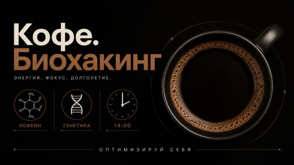 Кофе и биохакинг: где наука, а где миф — польза и вред 2026 Основное изображение